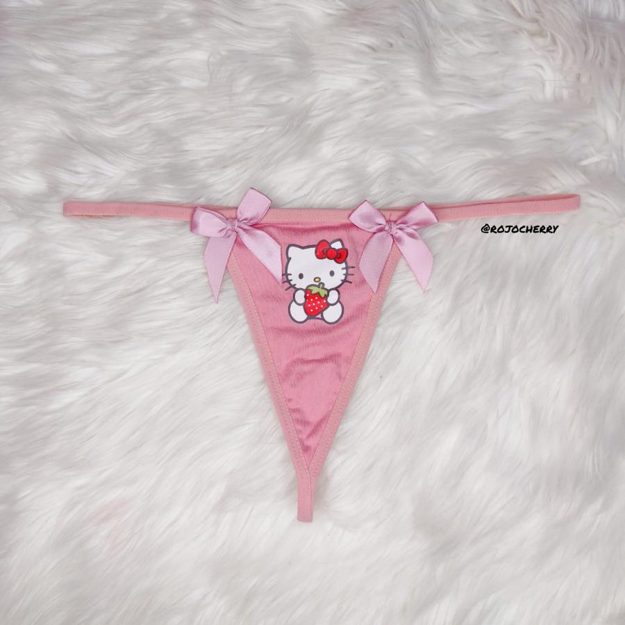 Tanga Hello Kitty Fresita